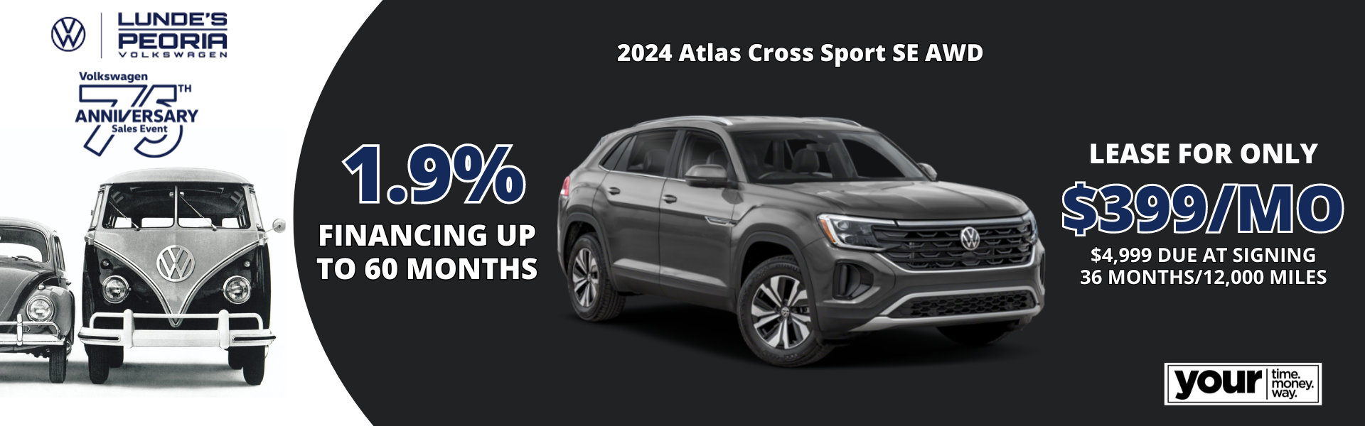 2024 Atlas Cross Sport SE AWD