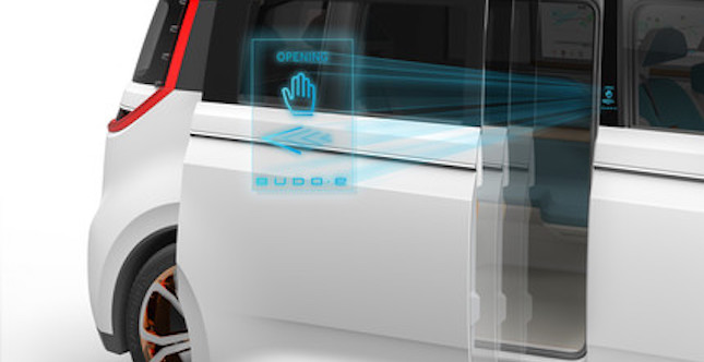 VW BUDD-e gesture control 2.0