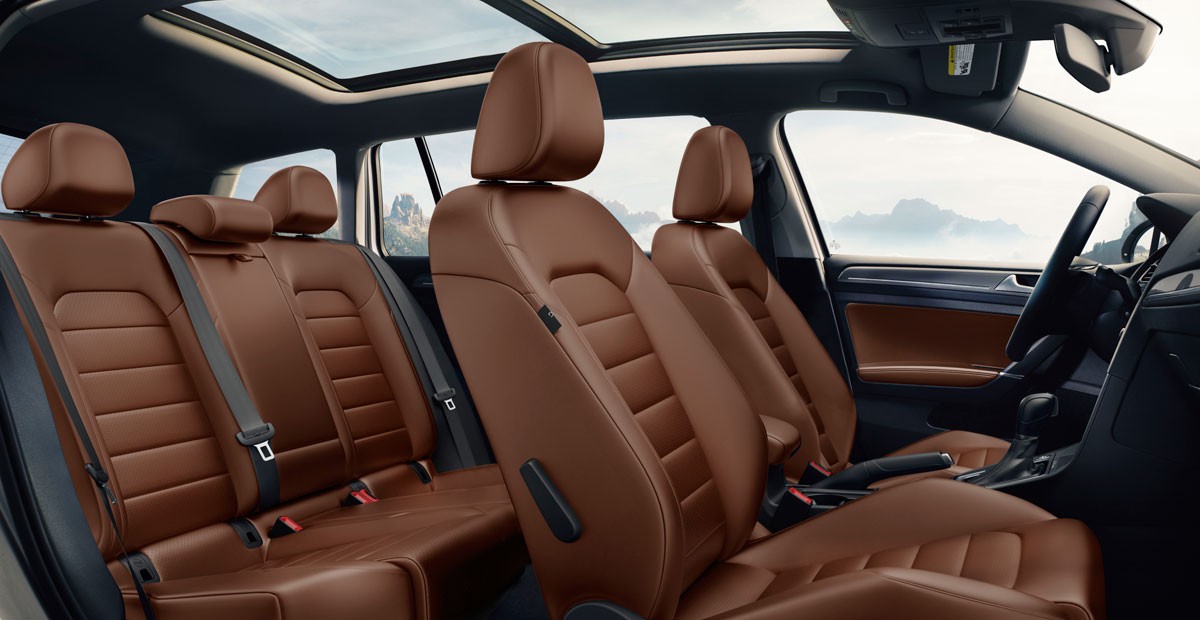 interior of the 2017 VW Golf Alltrack in Peoria