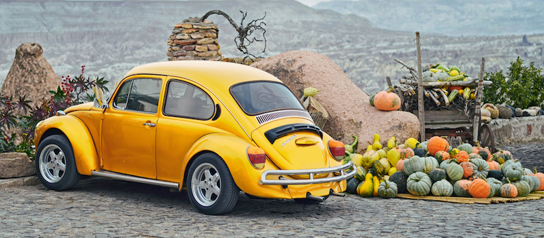 Volkswagen Halloween decorations