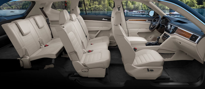 Peoria Volkswagen Atlas showroom