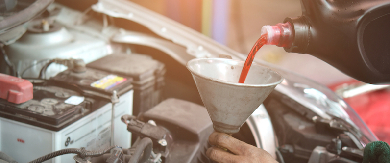 Routine vehicle maintenance in Peoria