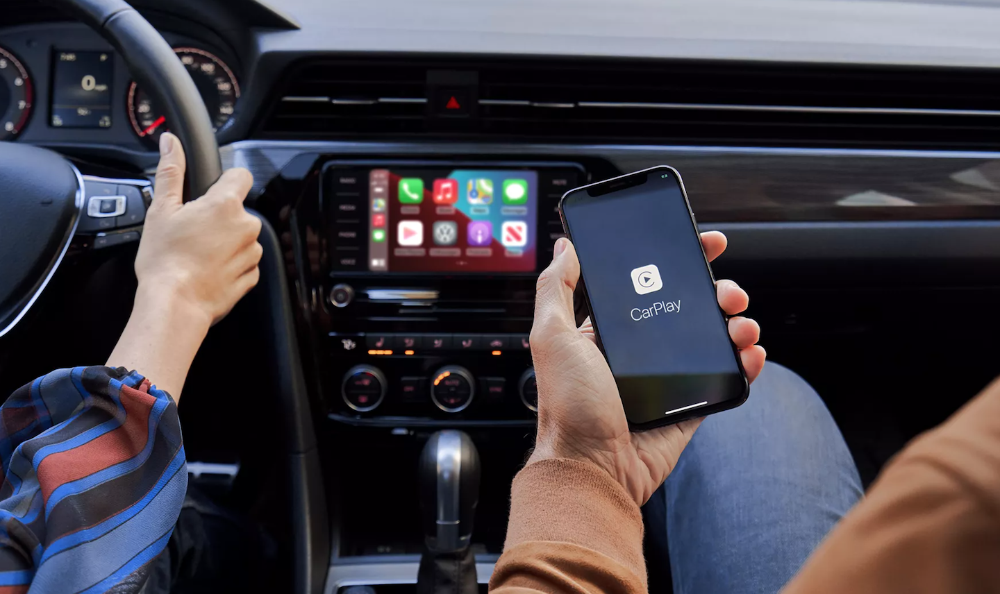 Apple CarPlay® in the 2021 Volkswagen Jetta.