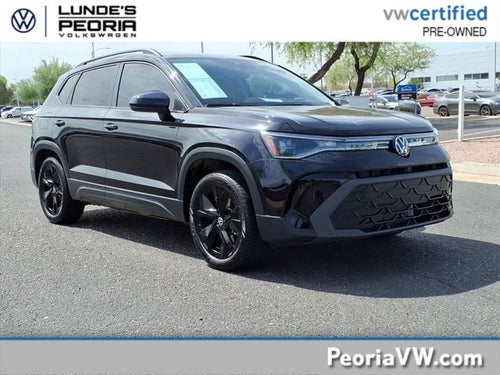 2025 Volkswagen Taos SE Black