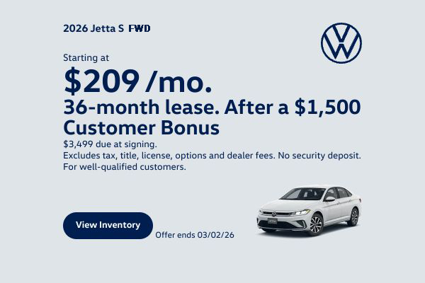 26 Jetta PAR Pushed Offer