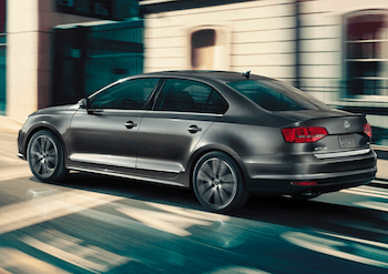 Exterior of the 2018 Volkswagen Jetta
