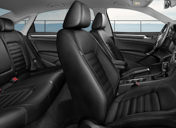 2018 VW Passat passenger space