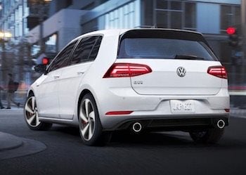 Exterior of the 2018 Volkswagen Golf GTI Exterior of the 2018 Volkswagen Golf GTI
