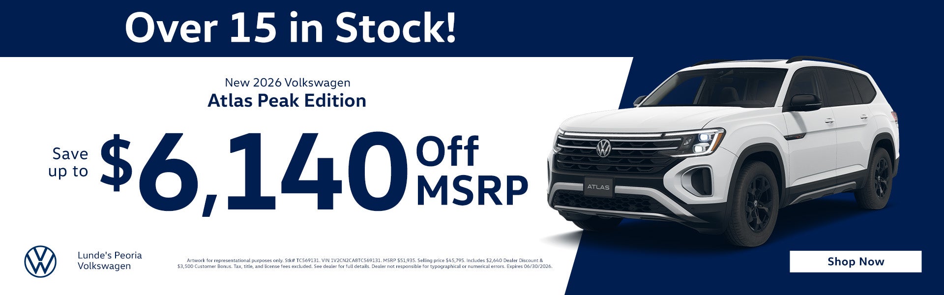 Volkswagen Atlas Peak Edition
