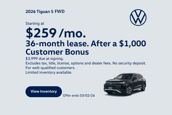 Tiguan PAR Offer