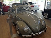1959 Volkswagen Euro Ragtop Beetle near Phoenix